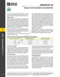 HMCAD1041-40 Datasheet Page 11