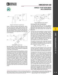 HMCAD1041-80 Datasheet Page 10