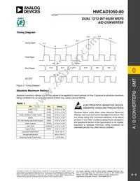 HMCAD1050-80 Datasheet Page 6