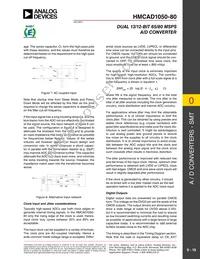 HMCAD1050-80 Datasheet Page 10