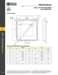 HMCAD1050-80 Datasheet Page 13
