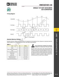 HMCAD1051-40 Datasheet Page 6