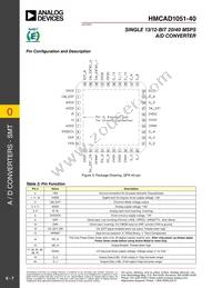 HMCAD1051-40 Datasheet Page 7