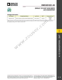 HMCAD1051-40 Datasheet Page 14