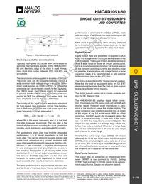 HMCAD1051-80 Datasheet Page 10