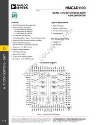 HMCAD1100 Datasheet Cover