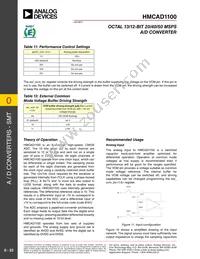 HMCAD1100 Datasheet Page 23