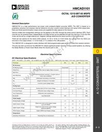 HMCAD1101 Datasheet Page 2