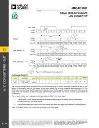 HMCAD1101 Datasheet Page 19