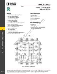 HMCAD1102 Datasheet Cover