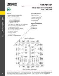 HMCAD1104 Datasheet Cover