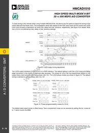 HMCAD1510 Datasheet Page 19