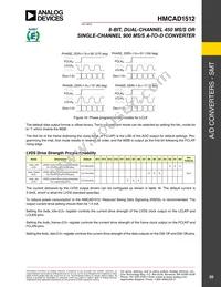 HMCAD1512 Datasheet Page 20