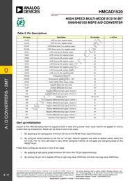 HMCAD1520 Datasheet Page 9