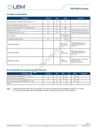 HO 10-P/SP33 Datasheet Page 3