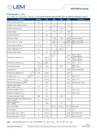 HO 10-P/SP33 Datasheet Page 4