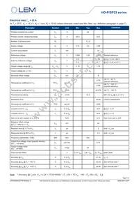 HO 10-P/SP33 Datasheet Page 6