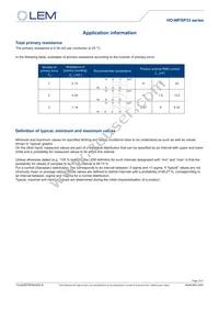 HO 15-NP/SP33-1000 Datasheet Page 14