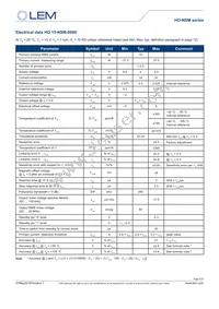 HO 15-NSM-0000 Datasheet Page 5