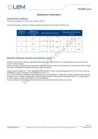 HO 15-NSM-0000 Datasheet Page 12