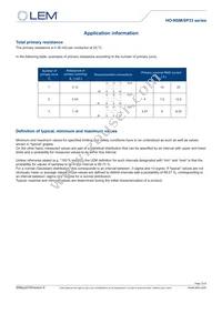 HO 15-NSM/SP33-1000 Datasheet Page 12