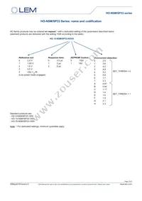 HO 15-NSM/SP33-1000 Datasheet Page 13