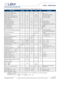 HO 150-NP Datasheet Page 4