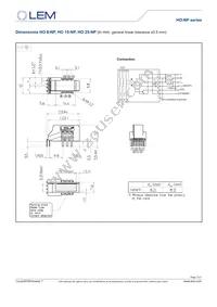 HO 25-NP-0000 Datasheet Page 17