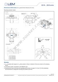 HO 50-S Datasheet Page 16