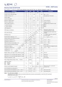 HO 6-P Datasheet Page 4