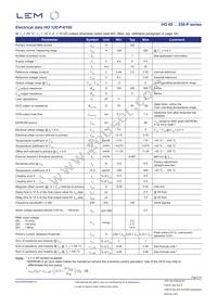 HO 6-P Datasheet Page 6