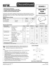 HO4002-1 Datasheet Cover