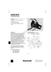 HOA1870-033 Datasheet Cover