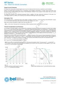 HP2020-9RG Datasheet Page 16