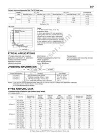 HP4-DC24V-F Datasheet Page 2