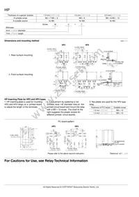 HP4-DC24V-F Datasheet Page 11