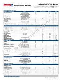 HPH-12/30-D48N-C Datasheet Page 3