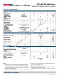 HPH-12/30-D48N-C Datasheet Page 4