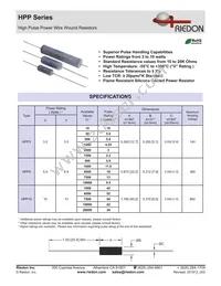 HPP10-10KJ8 Datasheet Cover