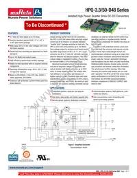 HPQ-3.3/50-D48N-C Datasheet Cover