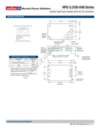 HPQ-3.3/50-D48N-C Datasheet Page 8