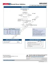 HPR117VC Datasheet Page 4