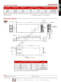 HPU1K5PS12-M Datasheet Page 2