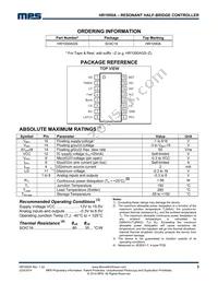 HR1000AGS Datasheet Page 3