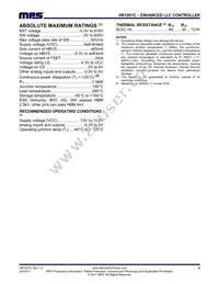 HR1001CGS-Z Datasheet Page 4