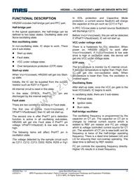 HR2000GS Datasheet Page 14