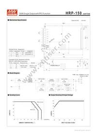 HRP-150-36 Datasheet Page 2
