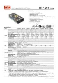 HRP-200-3.3 Datasheet Cover