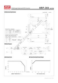 HRP-300-15 Datasheet Page 2