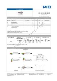 HS-2210M-02-0300 Datasheet Page 3
